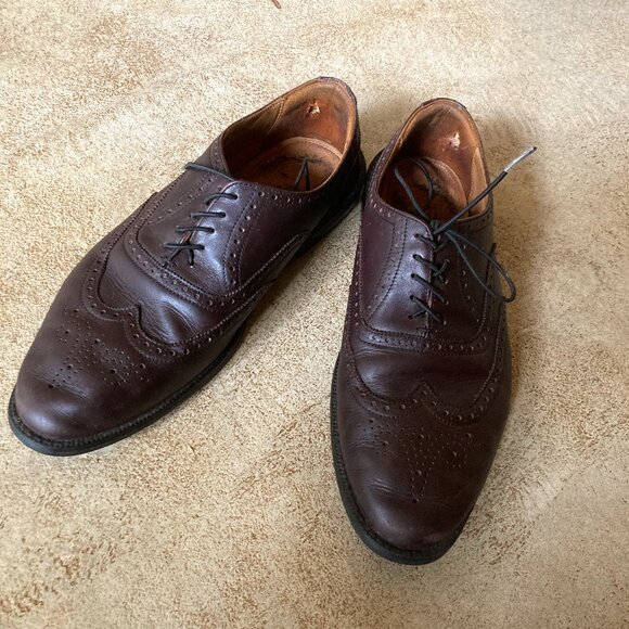 Carets. RAPTOR Wingtip Oxford, Oxblood. Size 9 - Picture 1 of 8